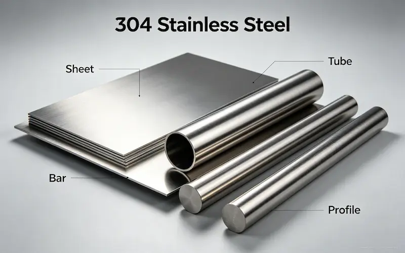 304 Stainless Steel | High Corrosion & Oxidation Resistant AISI 304 for Industrial & Food Grade Use